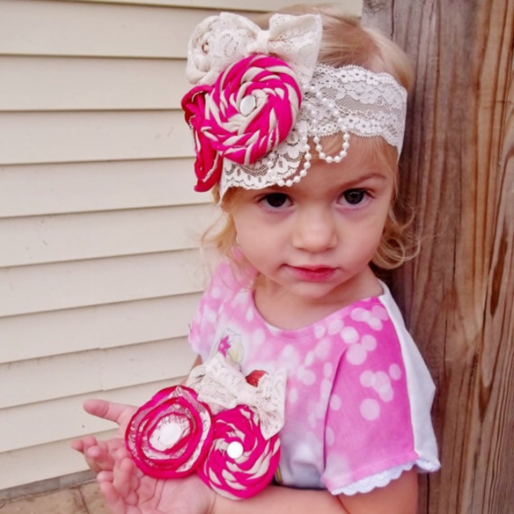 Mother’s Day! Matching mom & toddler girl headband